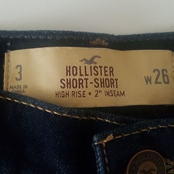 Hollister high rise jean shorts - Picture 2 of 4